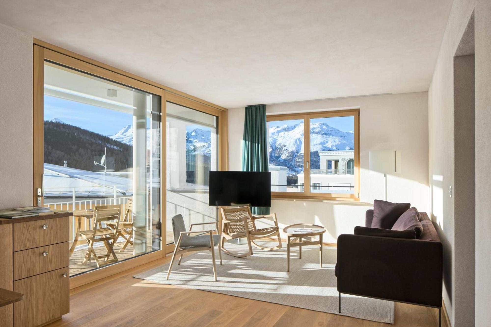 Hotel Maistra 160 Pontresina Zewnętrze zdjęcie