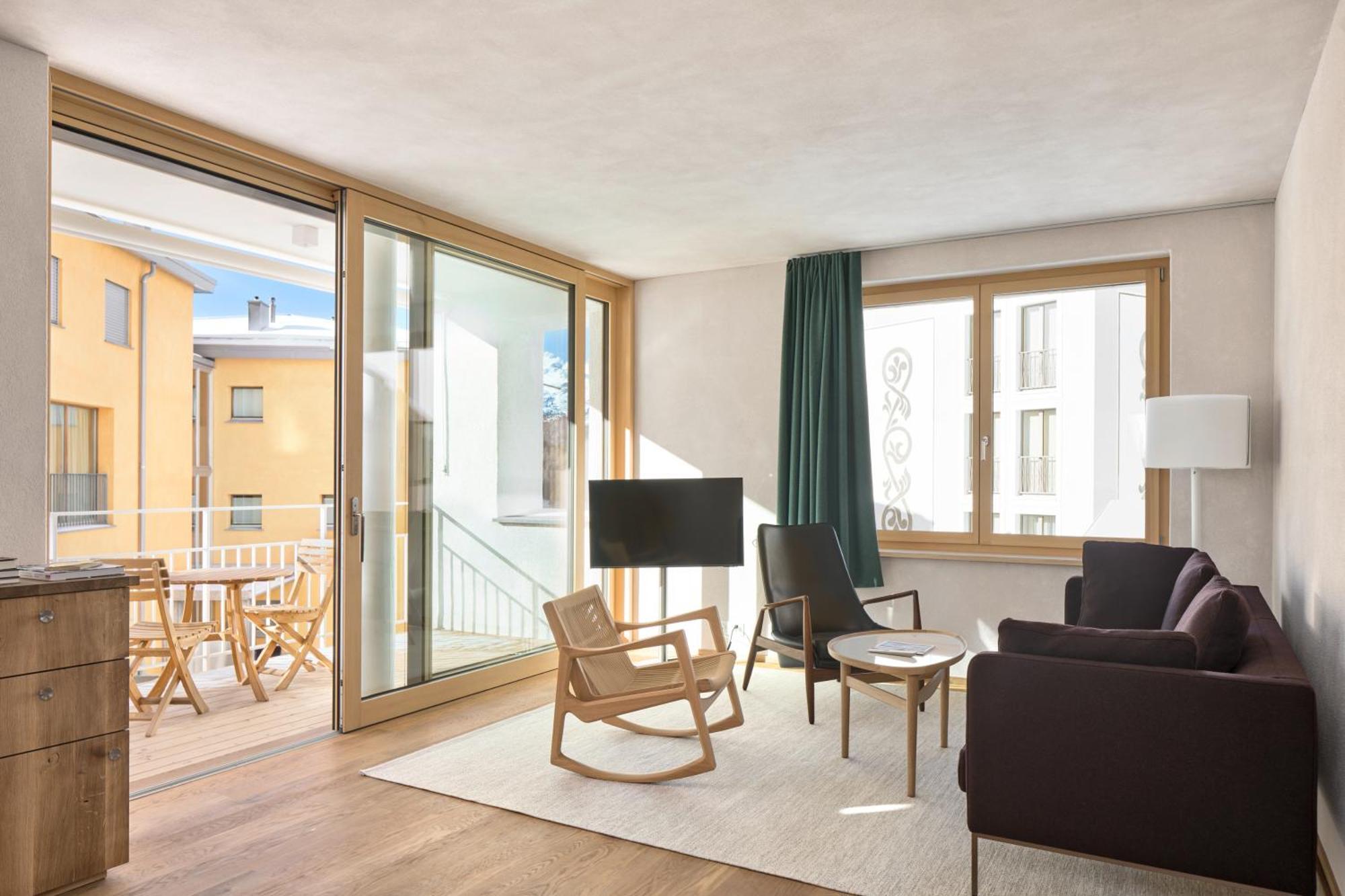 Hotel Maistra 160 Pontresina Zewnętrze zdjęcie