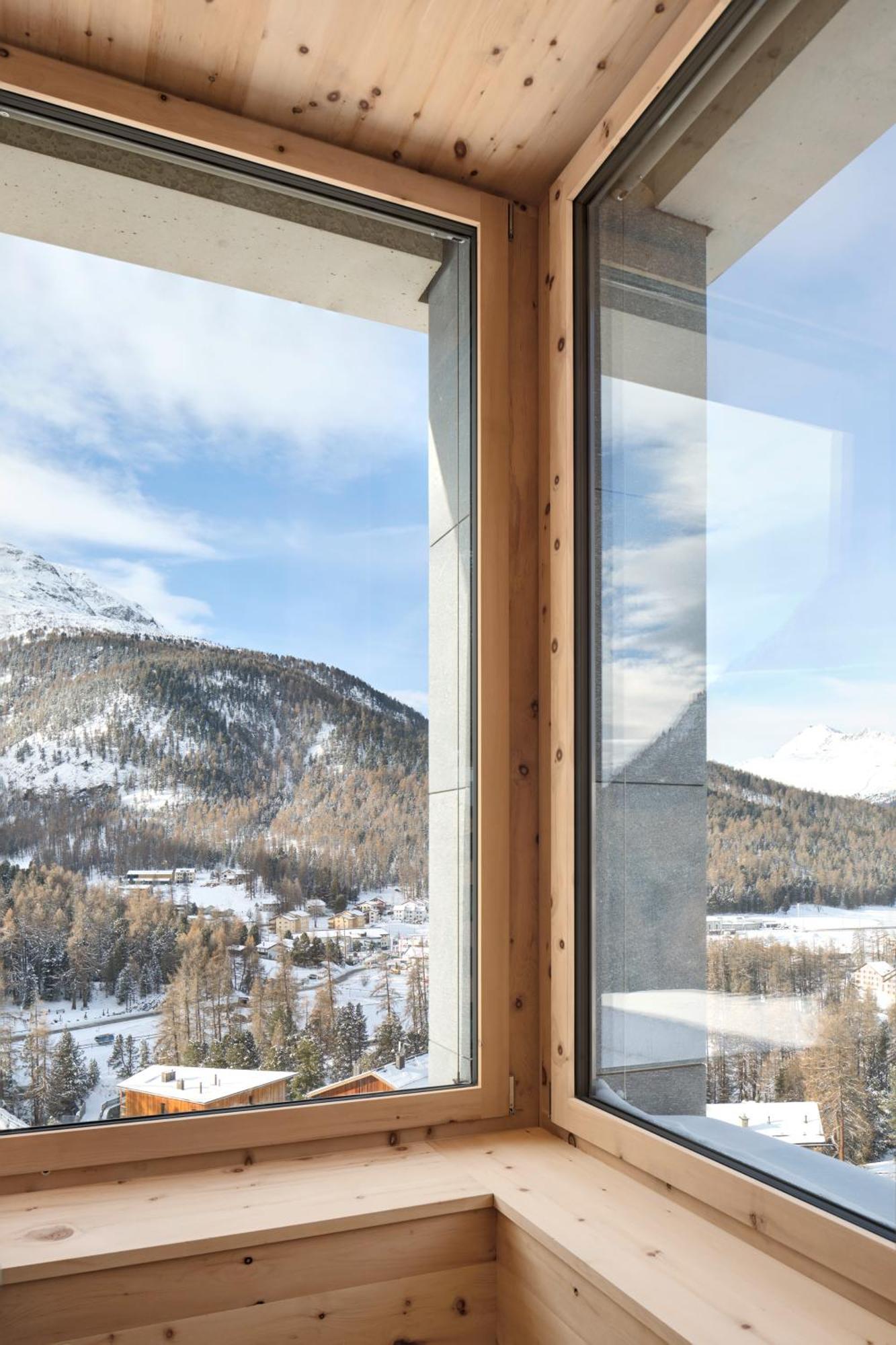 Hotel Maistra 160 Pontresina Zewnętrze zdjęcie
