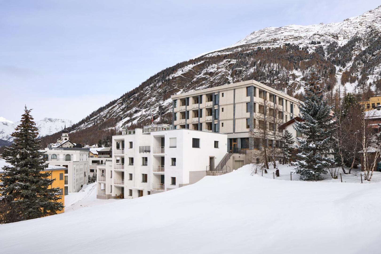Hotel Maistra 160 Pontresina Zewnętrze zdjęcie