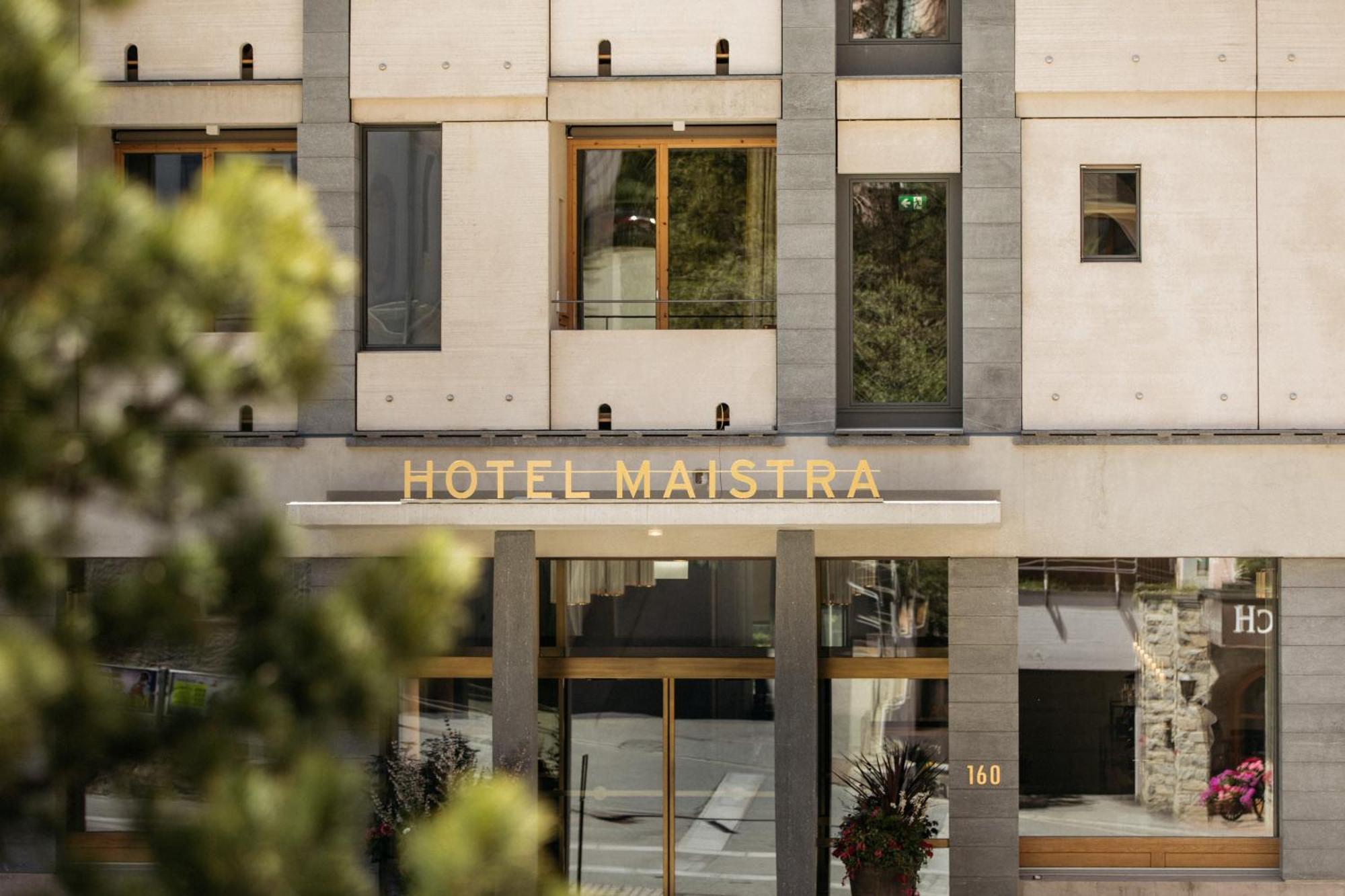 Hotel Maistra 160 Pontresina Zewnętrze zdjęcie